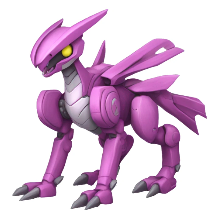  cool edgy Palkia-Genesect-Raptor full body sticker