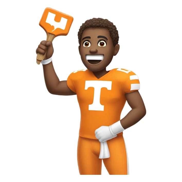Tennessee volunteer fan sticker