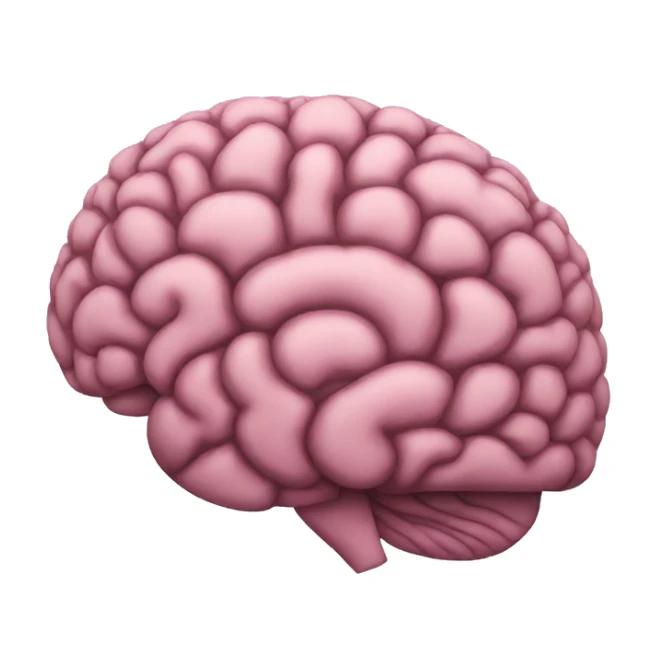 Brain emoji sticker