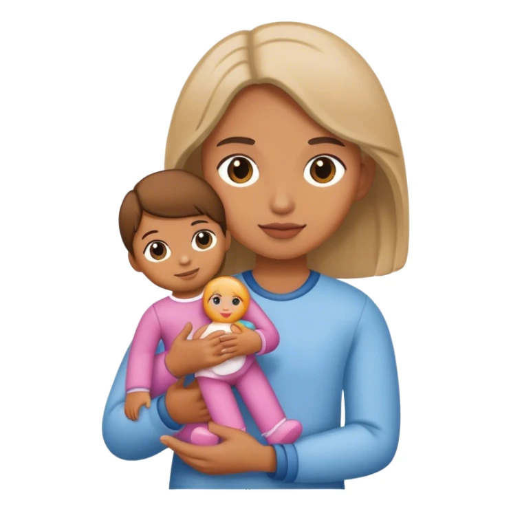 take a photo with doll sticker