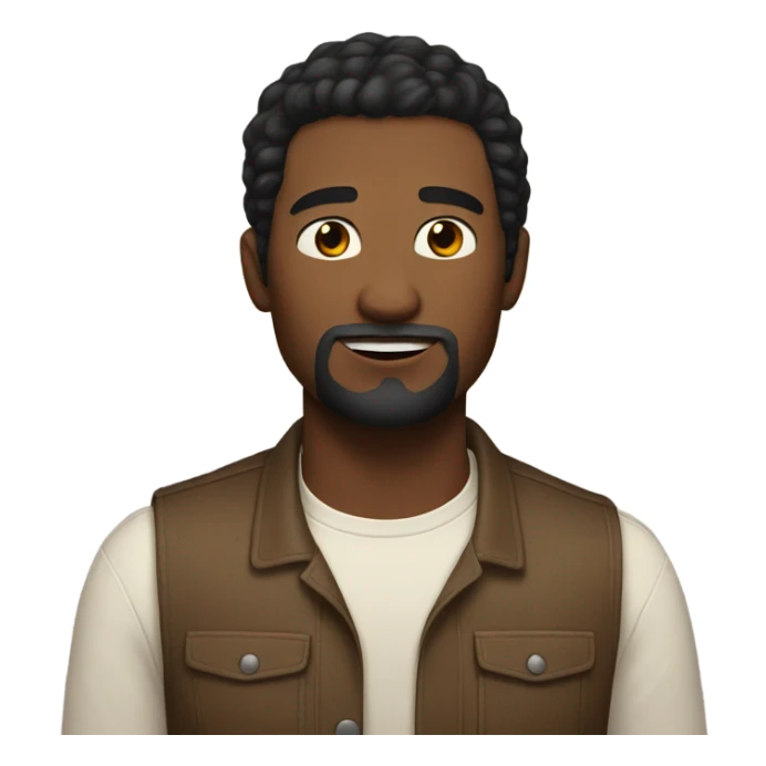 White guy with black hair hugging large light-brown skinned man sticker