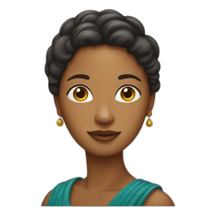 Woman of Mayotte  sticker