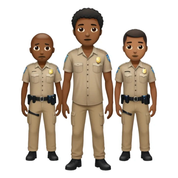 Black man being arrested by cops after escaping from cotton field sticker