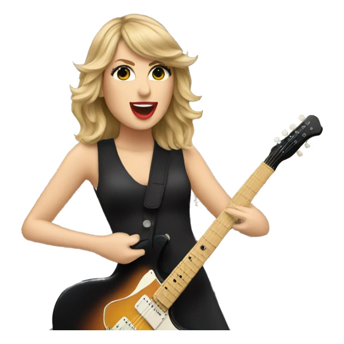 Concert with Taylor swift on the stage  sticker