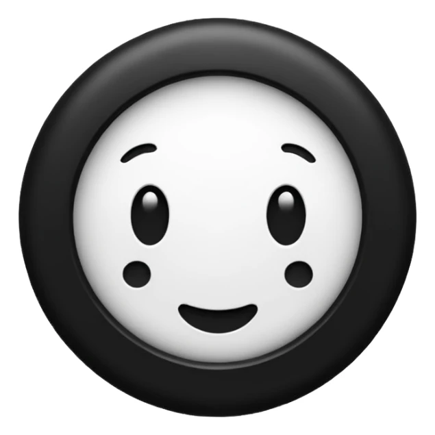 the classic fast forward emoji ⏩  in black and white sticker