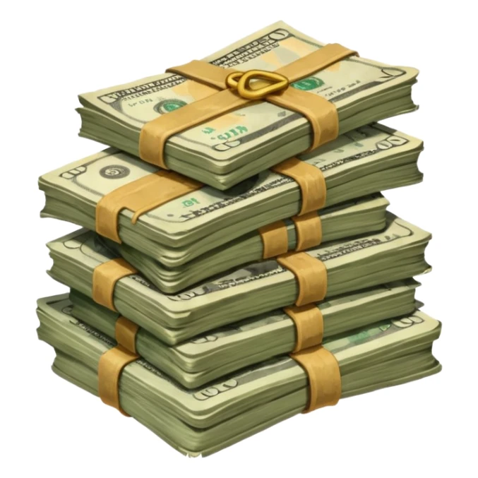 Ancient Vintage money stash  sticker