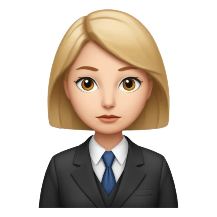 Lawyer goose female sticker