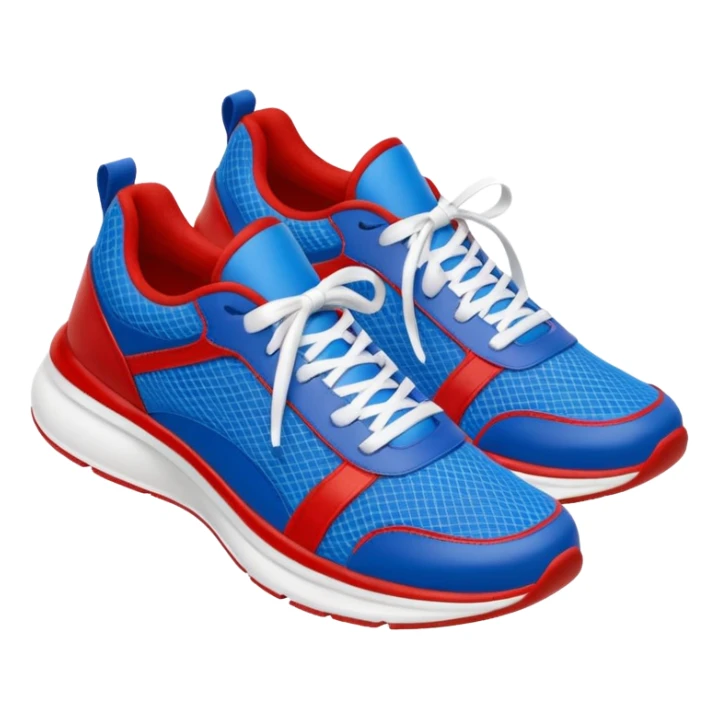  blue upper inspired by Sonic’s fur, with red accents that reference his classic shoes. White details (like stripes, midsoles, or logos) add contrast and keep the design clean. The silhouette is sporty and lightweight, suggesting speed, often with streamlined panels and a low-to-mid cut. sticker