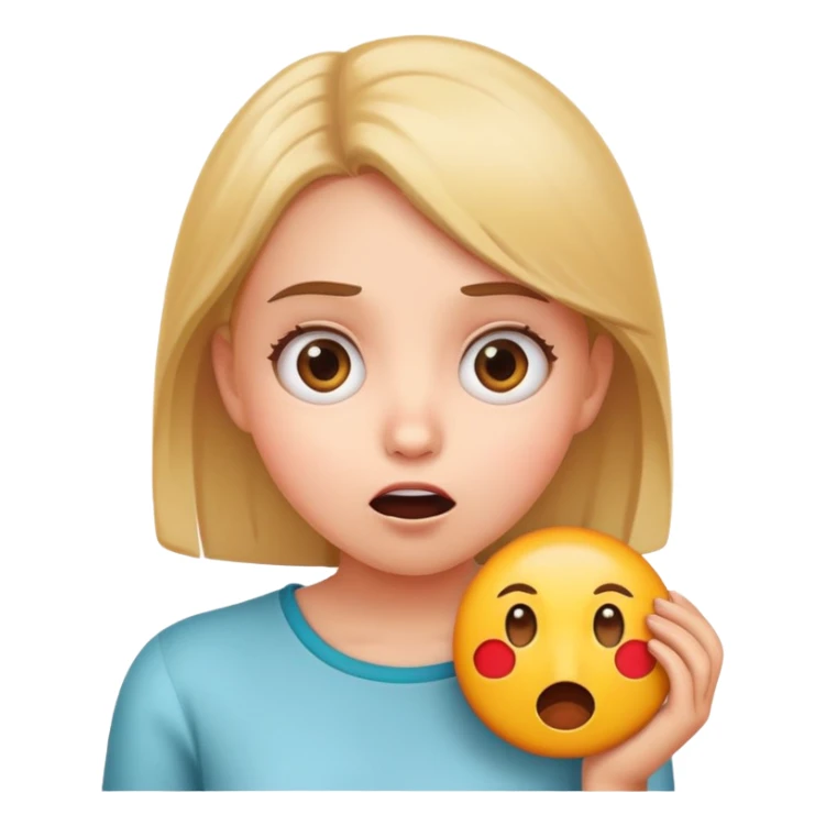 Girl ban emoji sticker