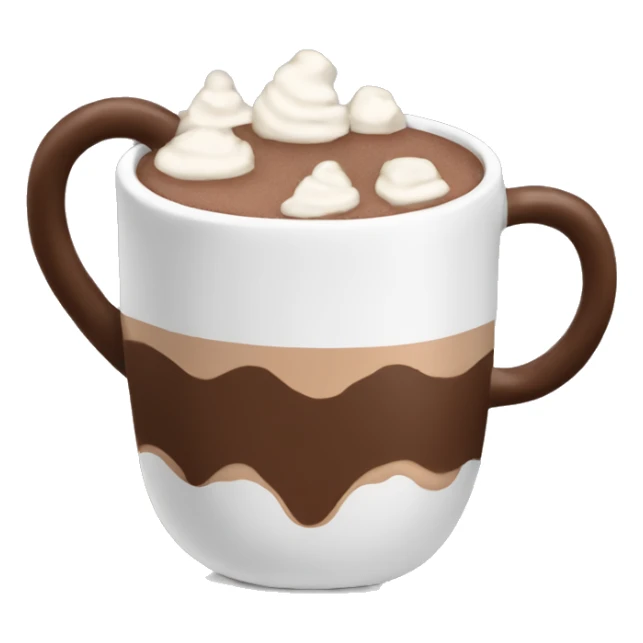 mug of hot chocolate sticker
