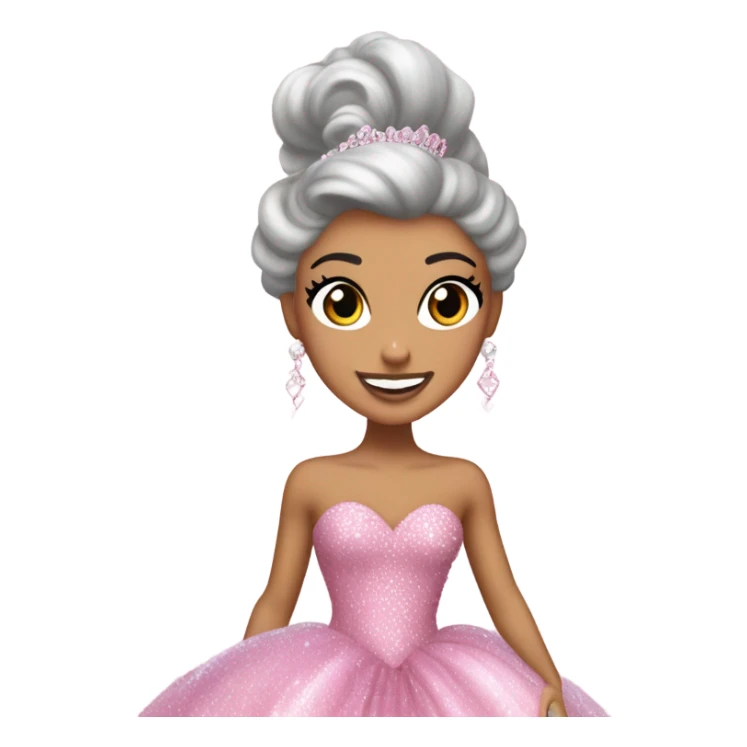 Ariana grand as galinda in wicked sticker