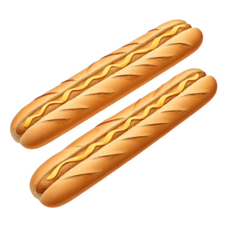 whole wheat baguette, brown sticker