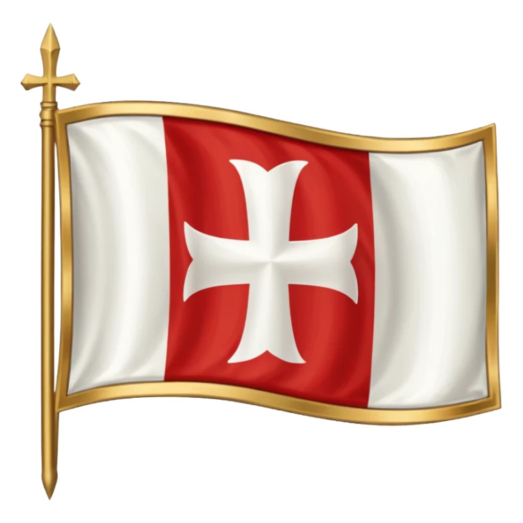 templar x gods of olympus flag sticker