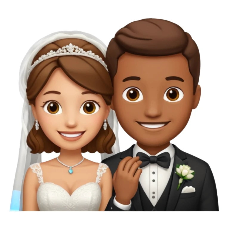 Man and women married  sticker