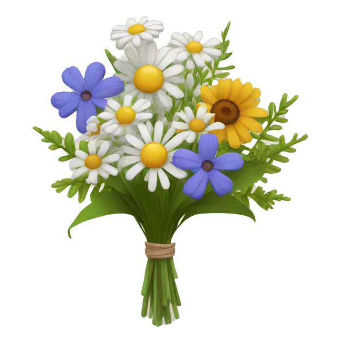 Bouquet of wildflowers sticker