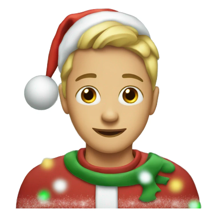 Christmas sticker