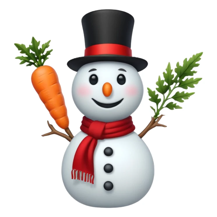 Cute snowman full body with legs and all sticker
