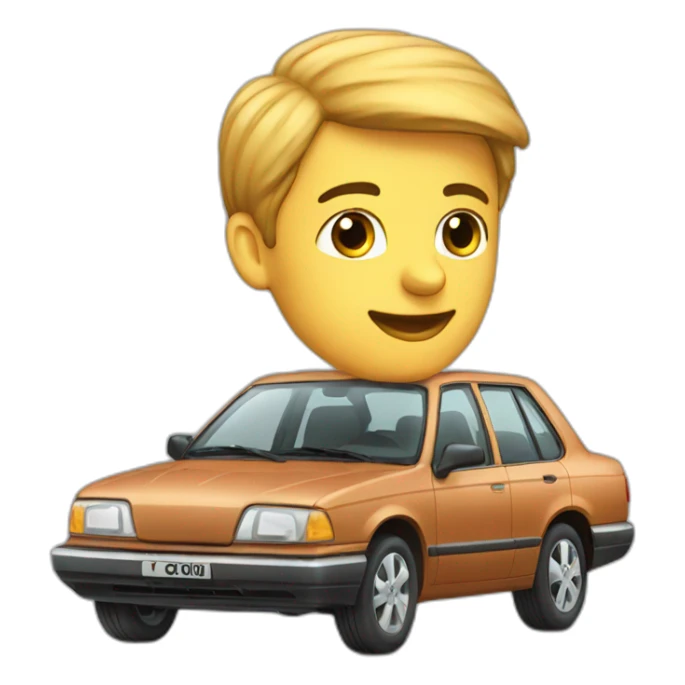 Car of an IAS officer sticker