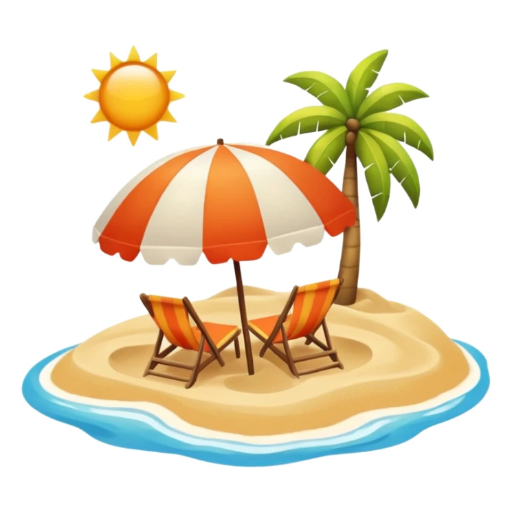 Beach  sticker