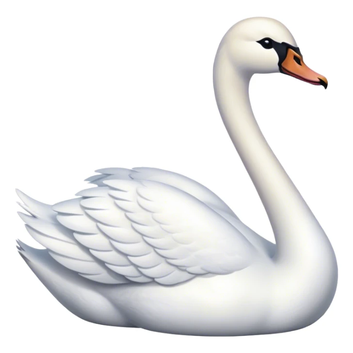 Swan sticker