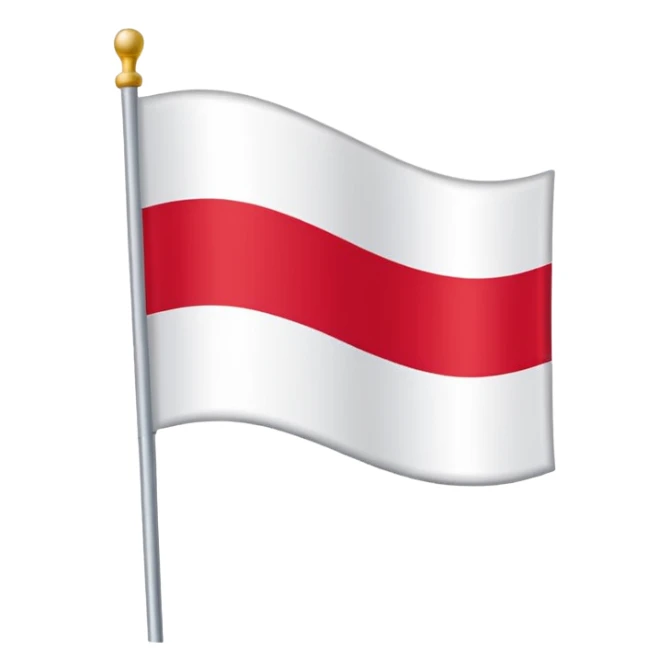 Flag of Otwock, Poland skandinavian style sticker