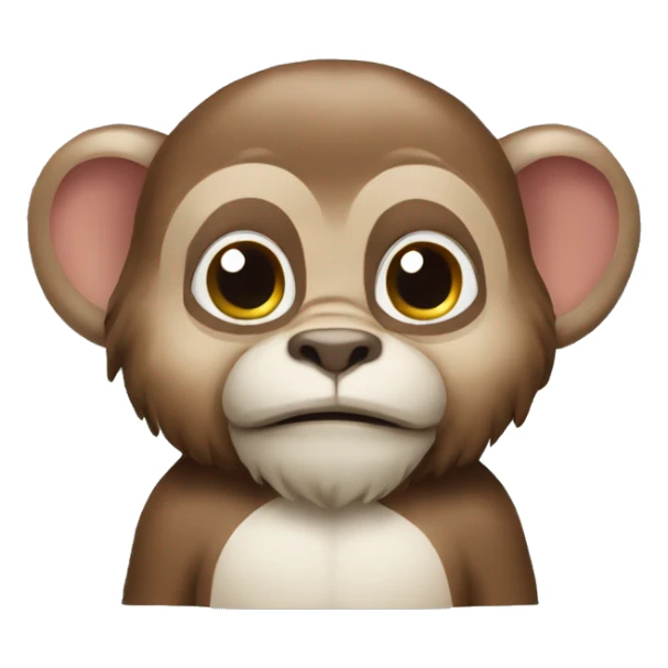 Un singe avec un noeud papillon sticker