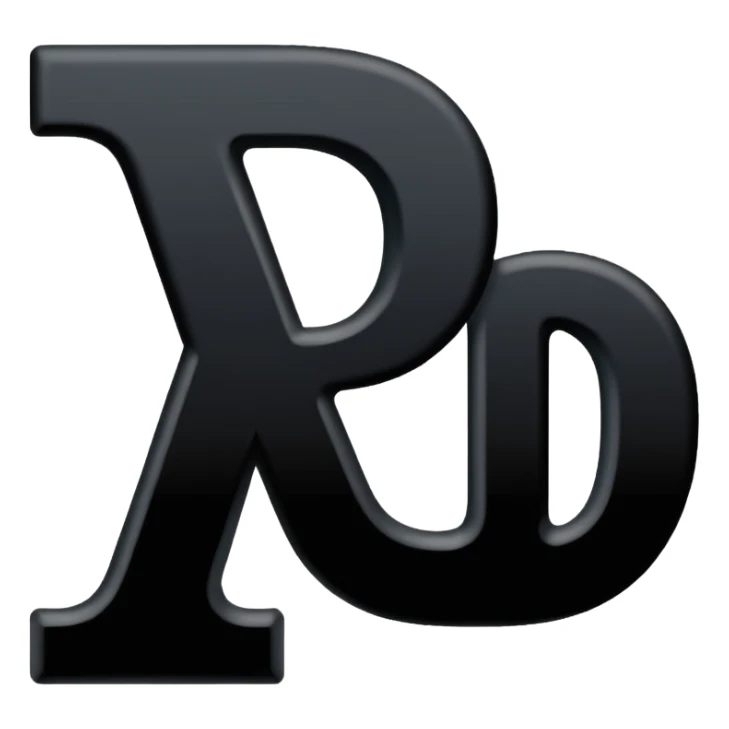 Letters PNP in a classy modern font sticker