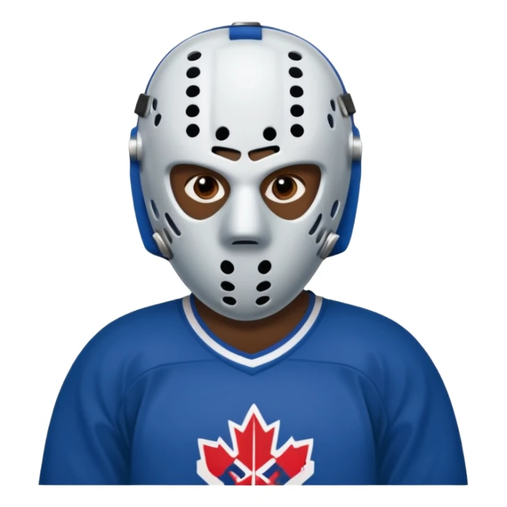 kanye west ice hockey mask sticker