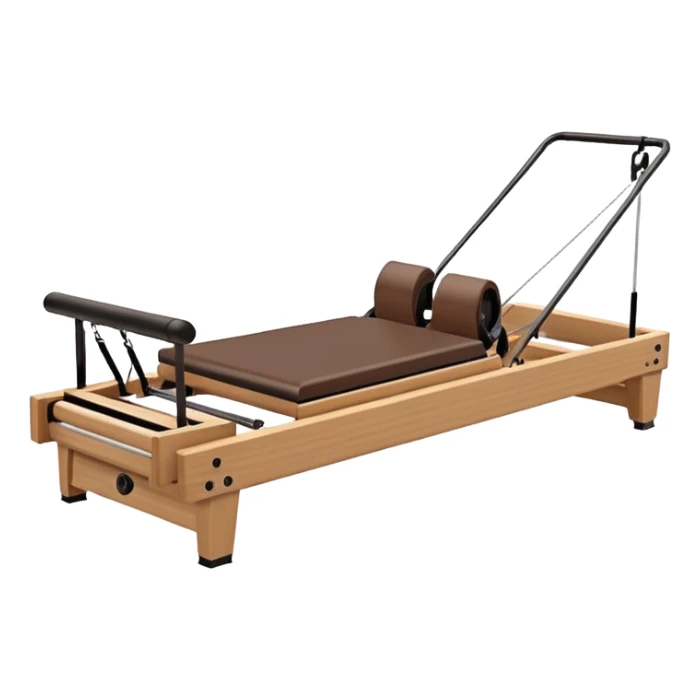 pilates reformer, minimal details sticker