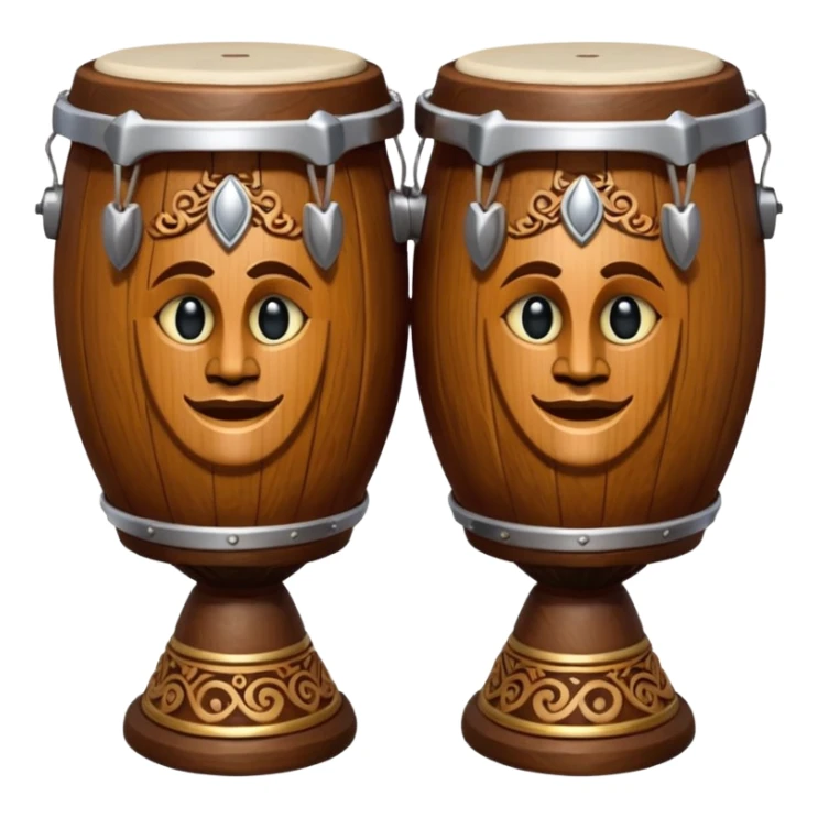 Damaru drums of lord shiva sticker