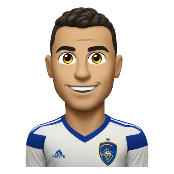 Cristiano Ronaldo at Al Nassr sticker
