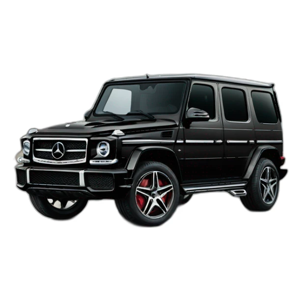 black-mercedes-benz-G-Class-Dubai-palms sticker