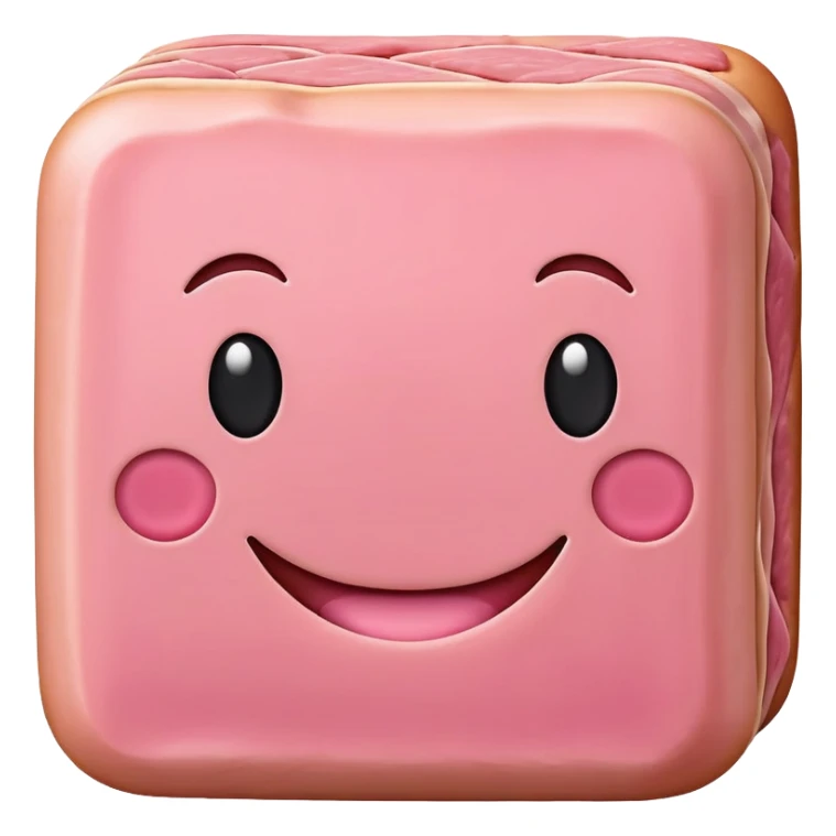 SPAM MEAT HAPPY EMOJI sticker