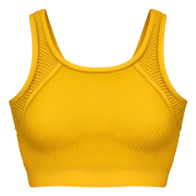 golden yellow crop top. sticker
