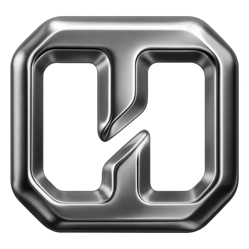 geometric object, futuristic sticker