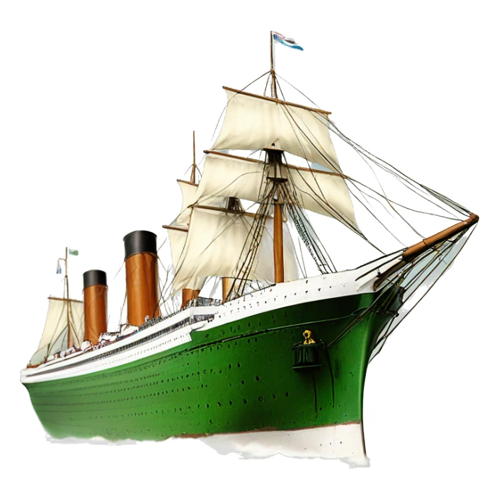 Ship that’s looks exact to the white star line HMHs Britannic sticker