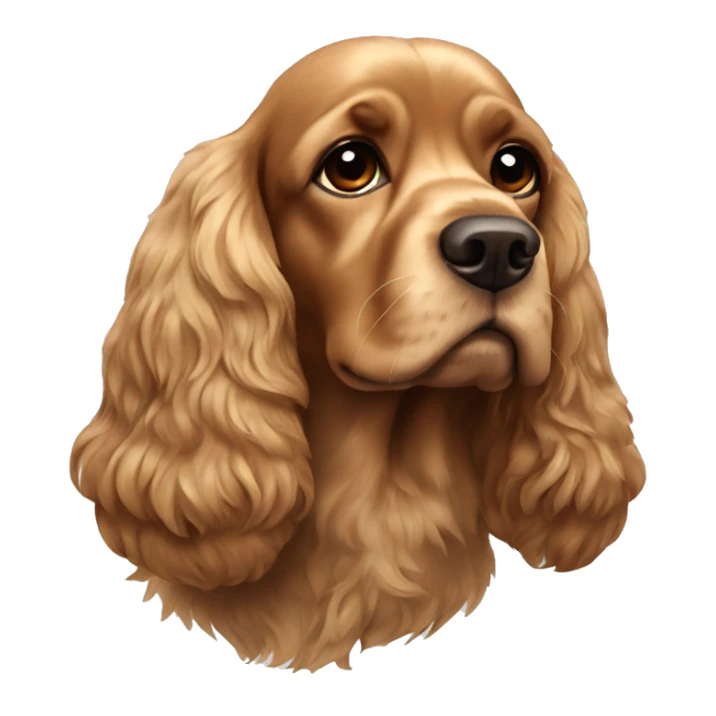 Cocker spaniel sticker
