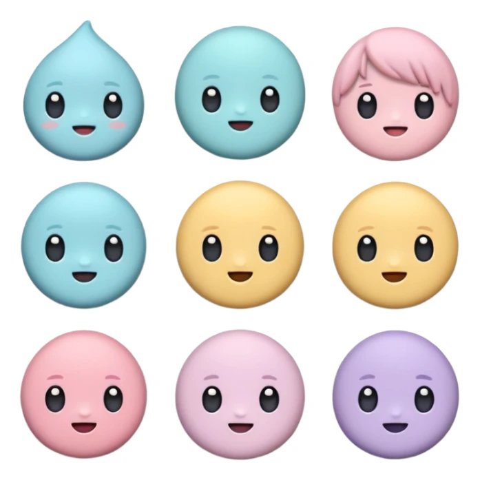 Create a cute, small 3D sticker in a realistic digital illustration style, with soft textures and pastel colors. Object
 sticker