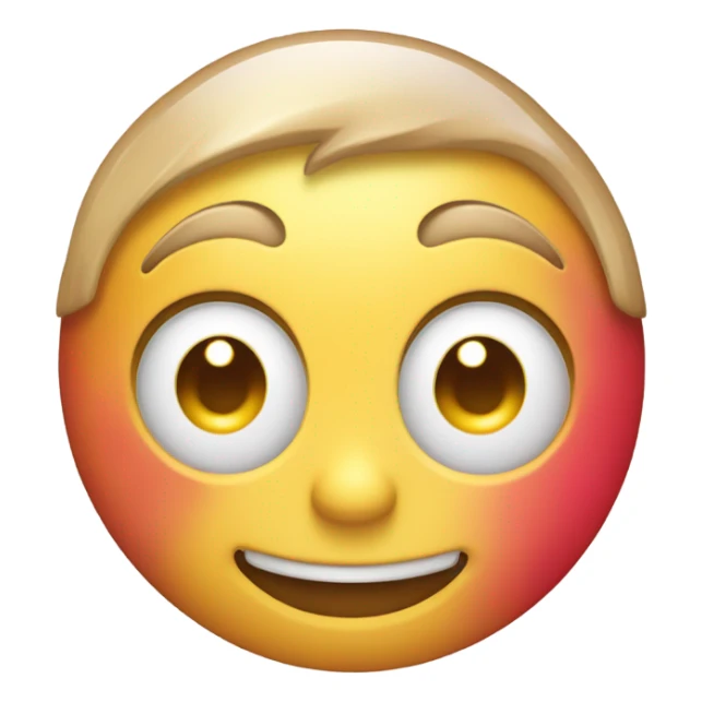 I want a emoji in apple design for hir sticker