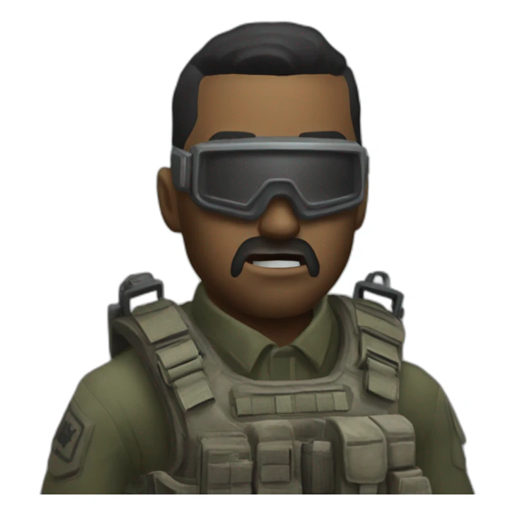 Gost call of duty  sticker