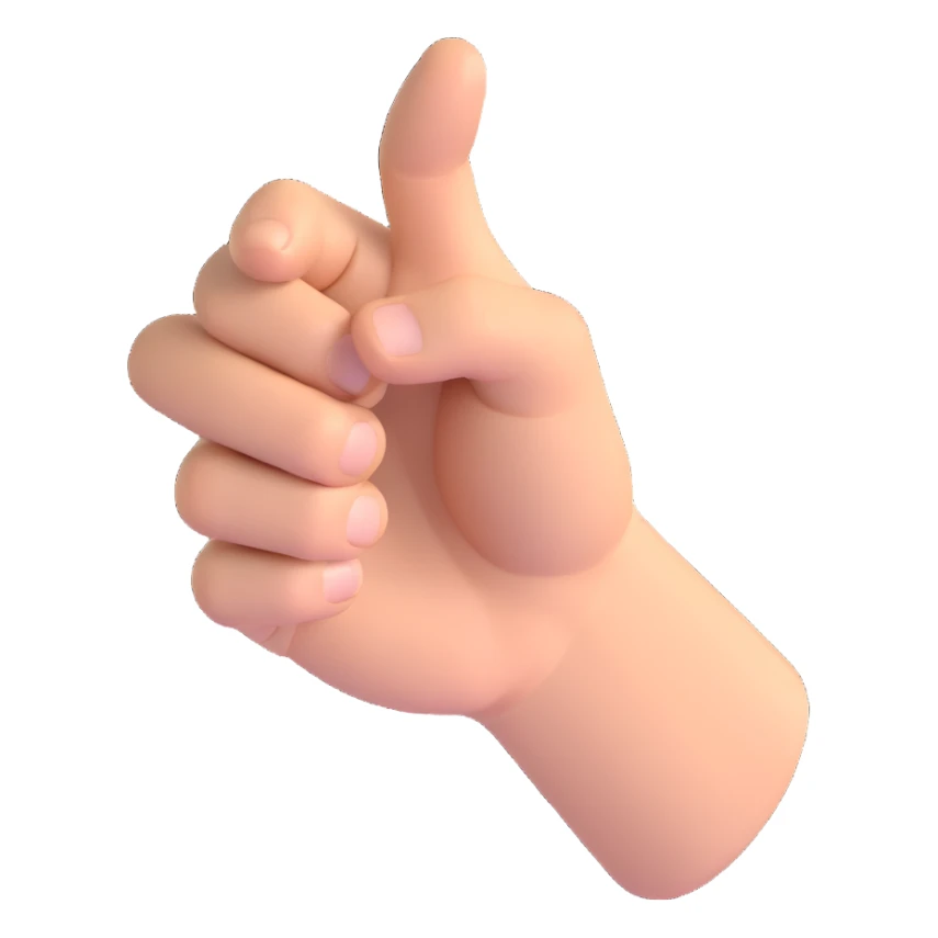 a dynamic emoji of a fist hitting an open palm, action lines sticker