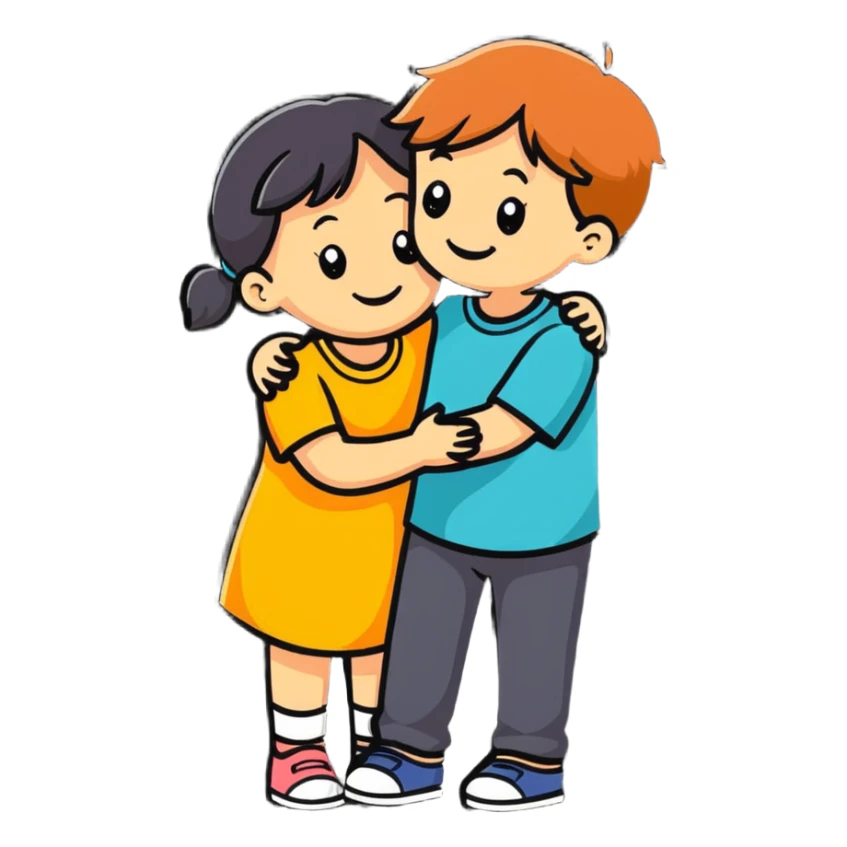 boy and girl boyfriends sticker