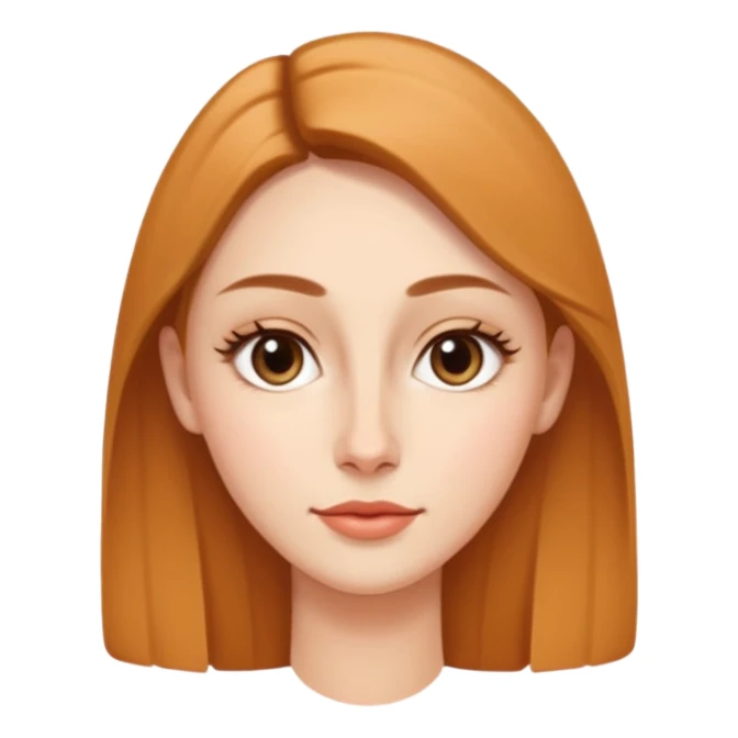 Long, narrow or oval face

Slim jawline with pointed chin

Small to medium almond eyes

High, defined nose bridge

Low facial fat retention

Elegant, refined expression sticker