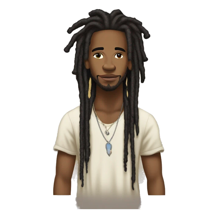 Khalif Malik Ibn Shaman Brown A.K.A. Swaee Lee with dreads sticker