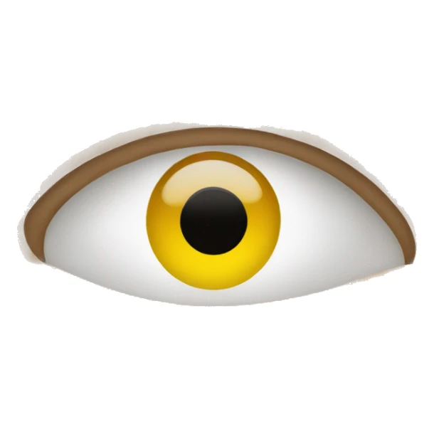 Sorpresa ojos abiertos  sticker