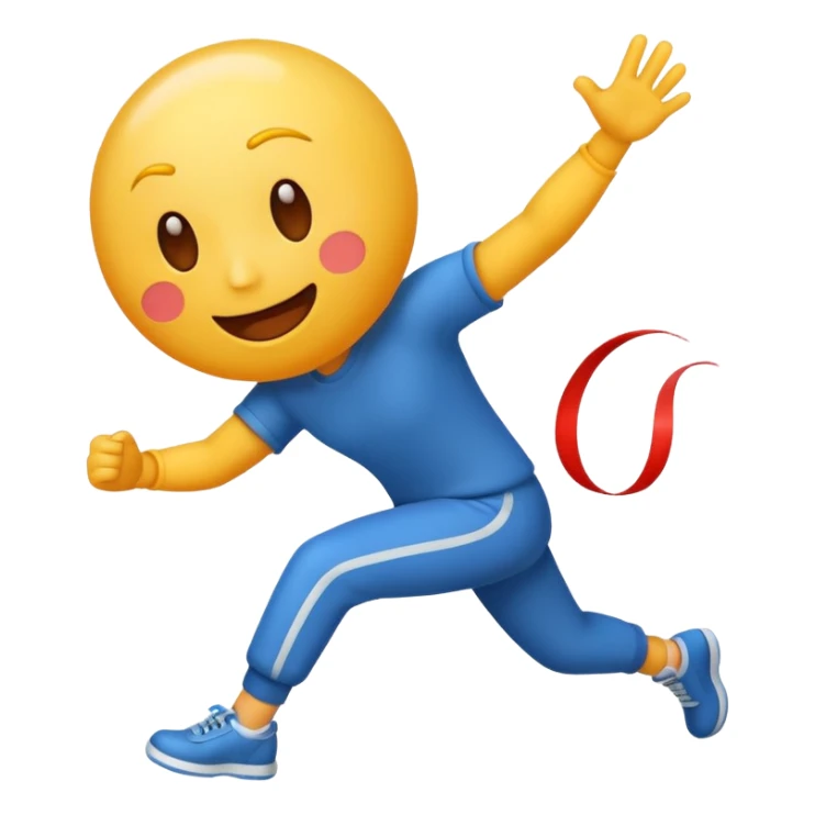 an emoji showing power of $MOVEMENT sticker
