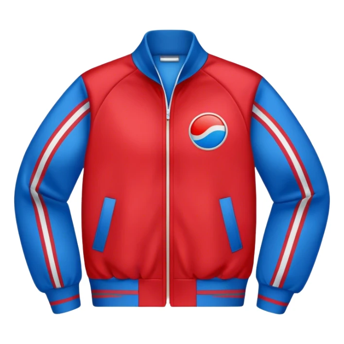 retro track jacket sticker