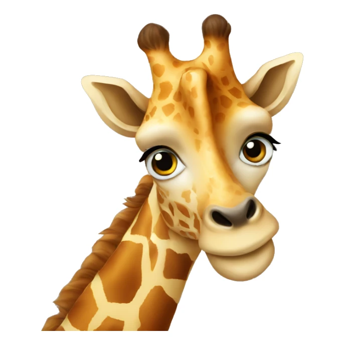Giraffe sticker