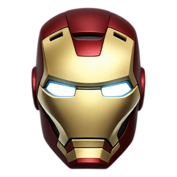 ironman head sticker
