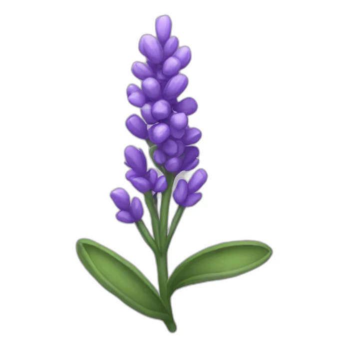 sprig of lavender sticker